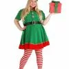 Fun Costumes Women's Holiday Elf Plus Size Costume