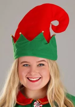 Fun Costumes Women's Holiday Elf Plus Size Costume -Cheap Holiday Costumes Store womens holiday elf plus size costume alt 7