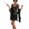 Fun Costumes Womens Onyx Flapper Costume