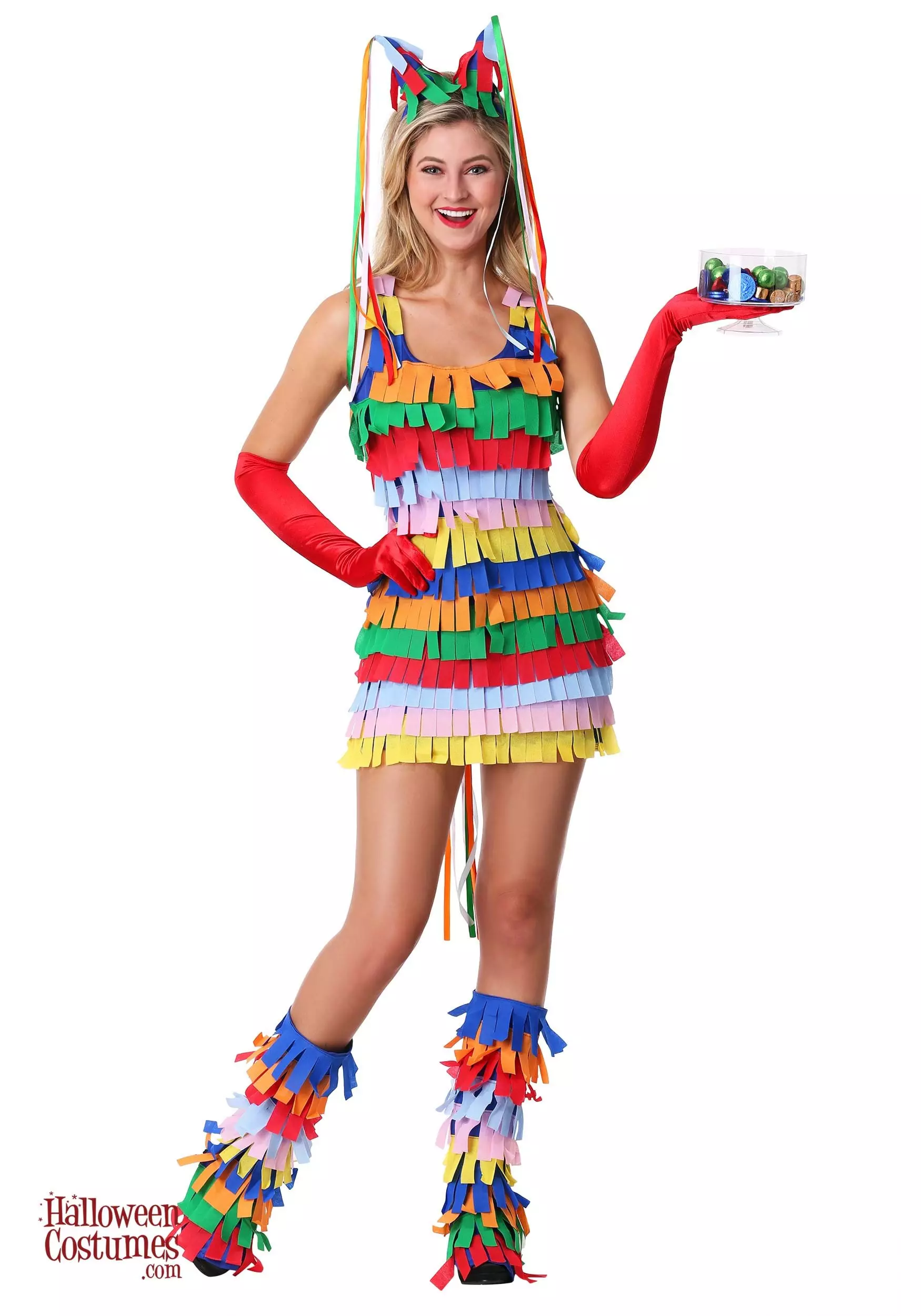 Fun Costumes Women's Pinata Costume Dress 4 Fun Costumes Women's Pinata Costume Dress - Image 4