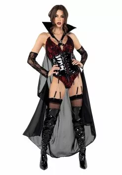 Roma Playboy Vampire Costume For Women