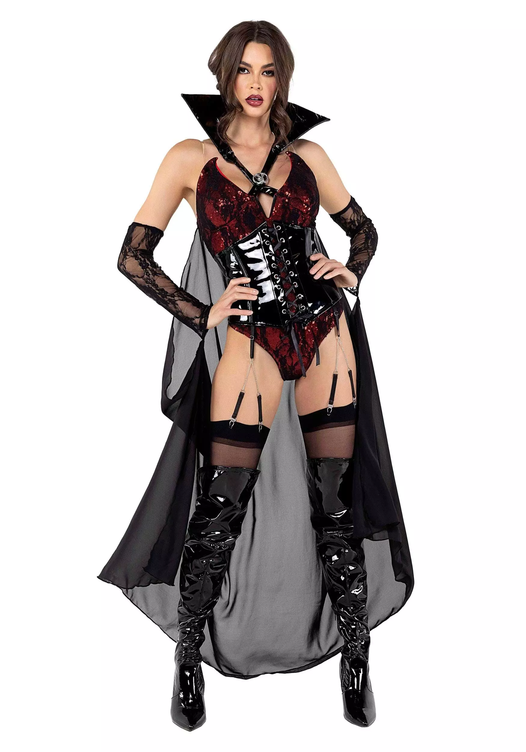 Roma Playboy Vampire Costume For Women 1 Roma Playboy Vampire Costume For Women