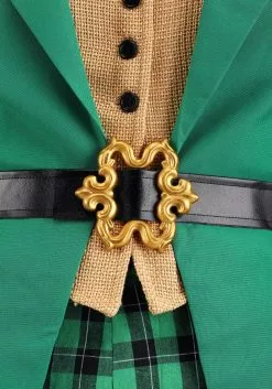 Fun Costumes Plus Size Charming Leprechaun Costume For Women -Cheap Holiday Costumes Store womens plus charming leprechaun costume alt 2