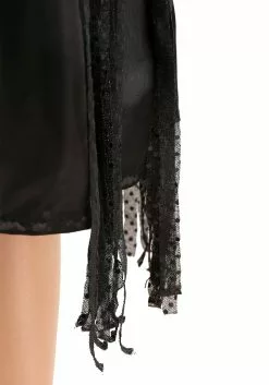 Fun Costumes Plus Size Black Jazz Flapper Costume -Cheap Holiday Costumes Store womens plus size black jazz flapper costume alt 2