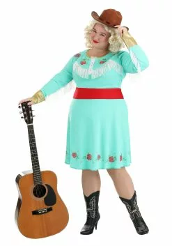 Jerry Leigh Women's Plus Size Country Star Costume Dress