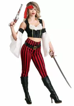 LF Products Pte. Ltd. Women's Salty Sea's Deckhand Pirate Costume