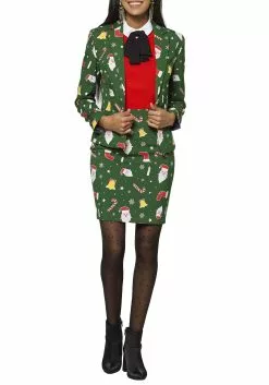 Opposuits Women's Santa Babe Opposuit 8 Opposuits Women's Santa Babe Opposuit -Cheap Holiday Costumes Store womens santa babe opposuit alt 2