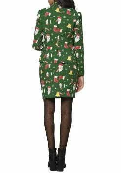 Opposuits Women's Santa Babe Opposuit 9 Opposuits Women's Santa Babe Opposuit -Cheap Holiday Costumes Store womens santa babe opposuit alt 3