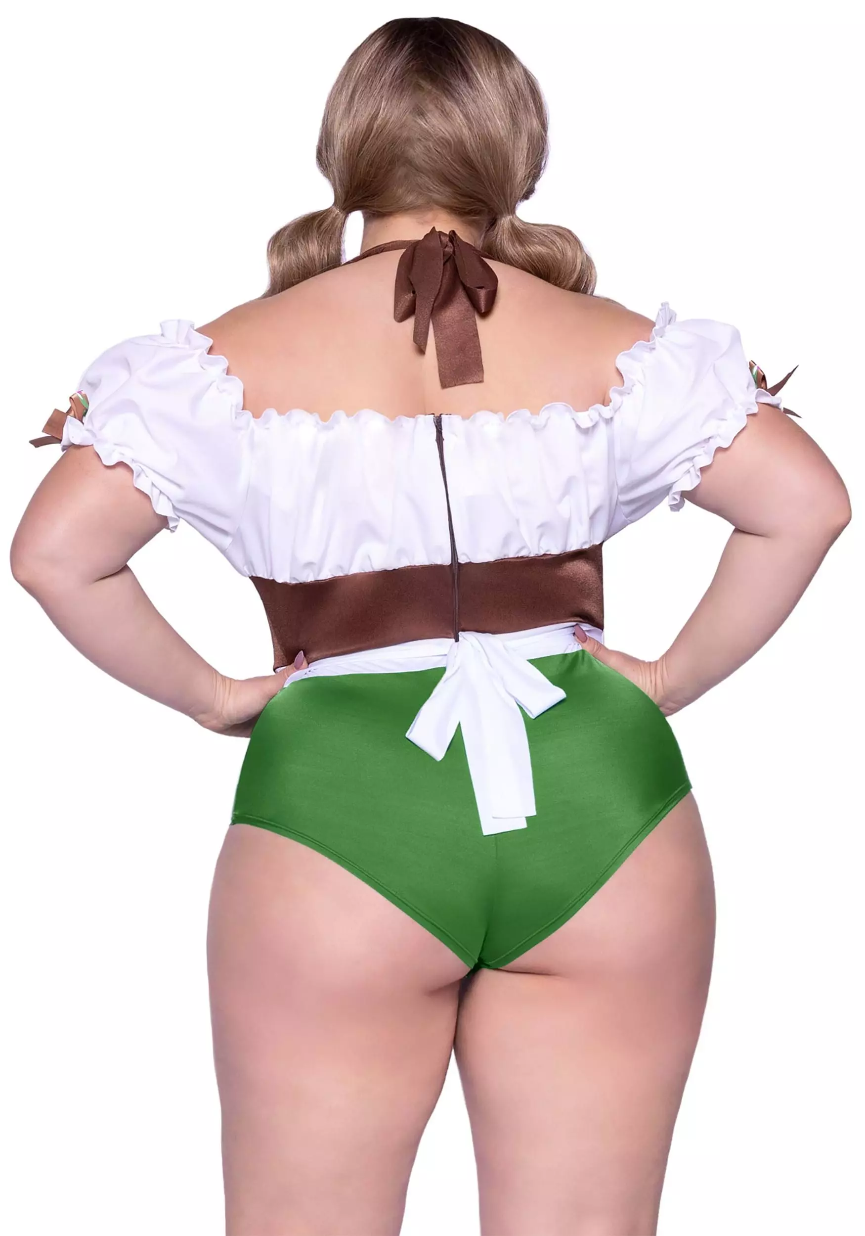 LEG AVENUE Sexy Plus Size Flirty Fraulein Costume For Women 2 LEG AVENUE Sexy Plus Size Flirty Fraulein Costume For Women - Image 2