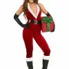 Fun Costumes Sexy Santa Bodysuit For Women
