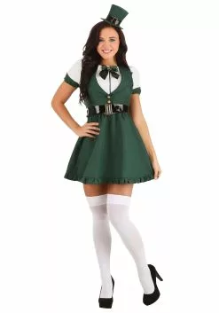 Armada Sexy St. Patrick's Day Costume For Women -Cheap Holiday Costumes Store womens sexy st patricks day costume alt 3