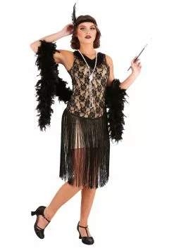 Fun Costumes Womens Speakeasy Flapper Plus Size Costume