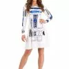Mighty Fine Star Wars I Am R2D2 Skater Dress Costume For Women